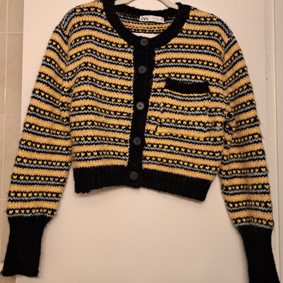 Zara cropped cardigan - Picture 2 of 3